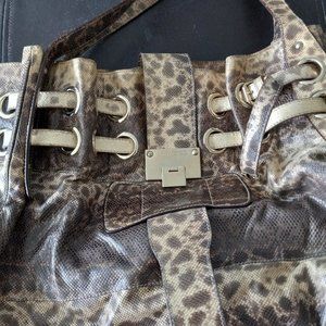 Jimmy Choo Snake Leather  Bag